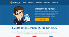 Desktop Screenshot of apheus.com