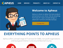 Tablet Screenshot of apheus.com